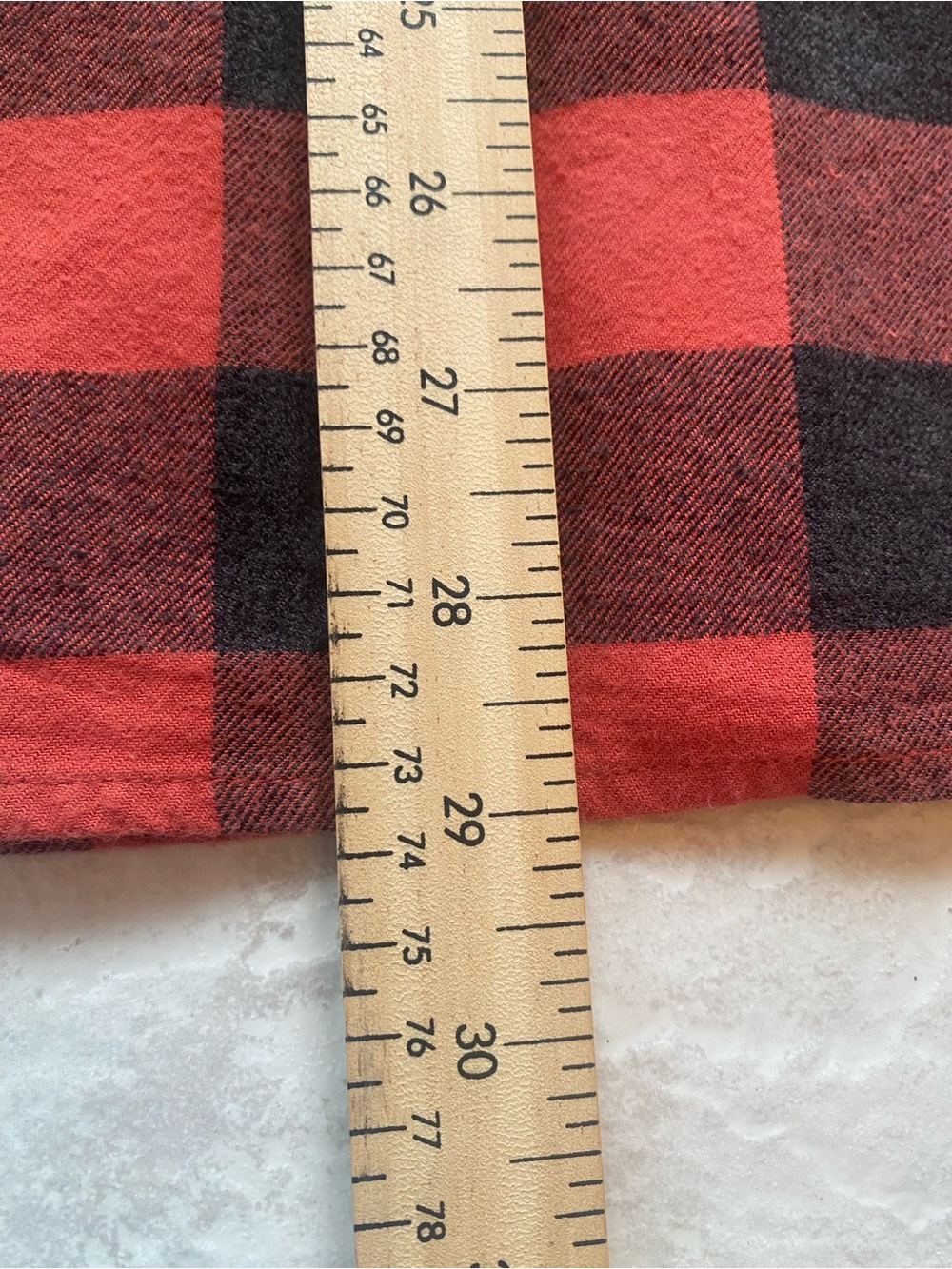 Burton Brighton HD Mens Flannel Shirt L Red Black Buffalo Plaid Organic Cotton - Picture 5 of 14